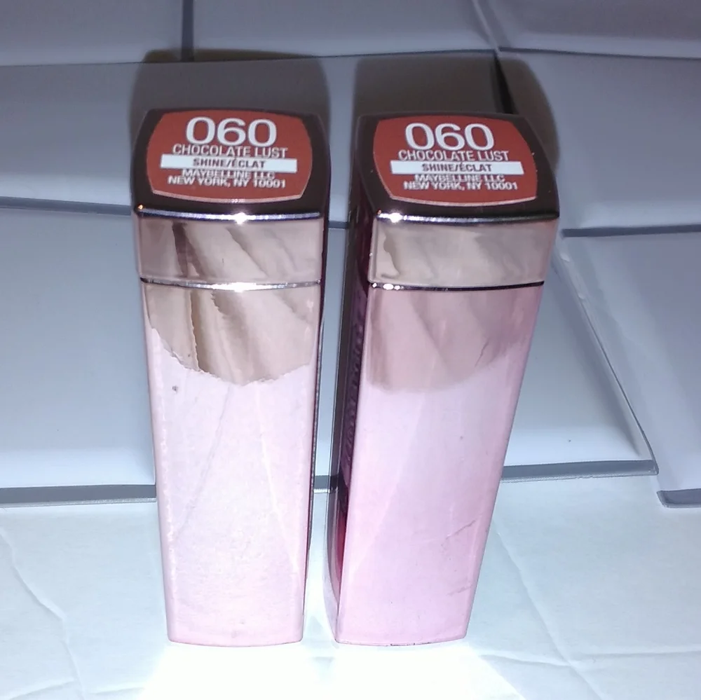 2 Pack Maybelline Colorsensational Shine Lipstick